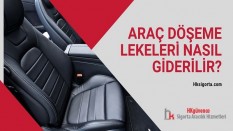 Araç Döşeme Lekeleri Nasıl Giderilir?