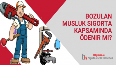 Bozulan Musluk Sigorta Kapsamında Ödenir mi?