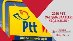 2020 PTT Çalışma Saatleri Kaça Kadar?
