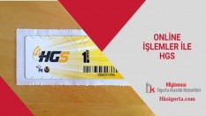 Online İşlemler İle HGS